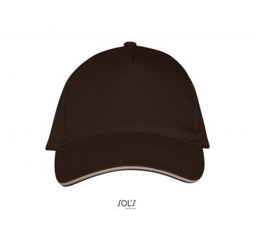 CASQUETTE SOLS CHOCOLAT BEIGE