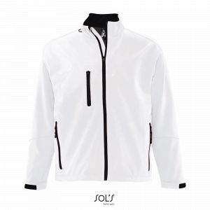 Veste softshell homme Sol’s Relax blanc