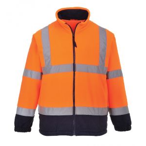 BLOUSON POLAIRE HAUTE VISIBILITE BICOLORE F301 - PORTWEST 2
